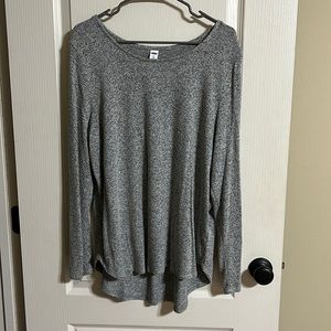 Size XL gray sweater